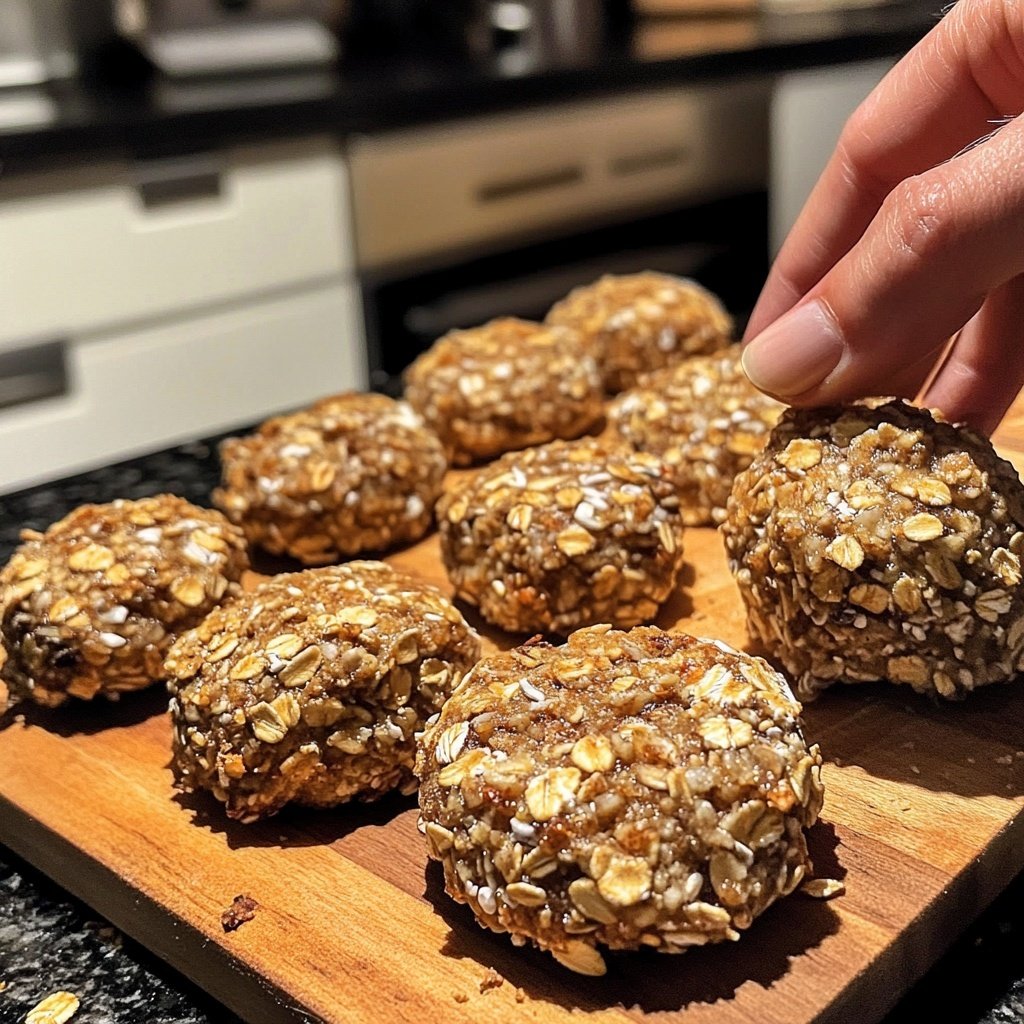 Protein Bällchen ohne Mixer
