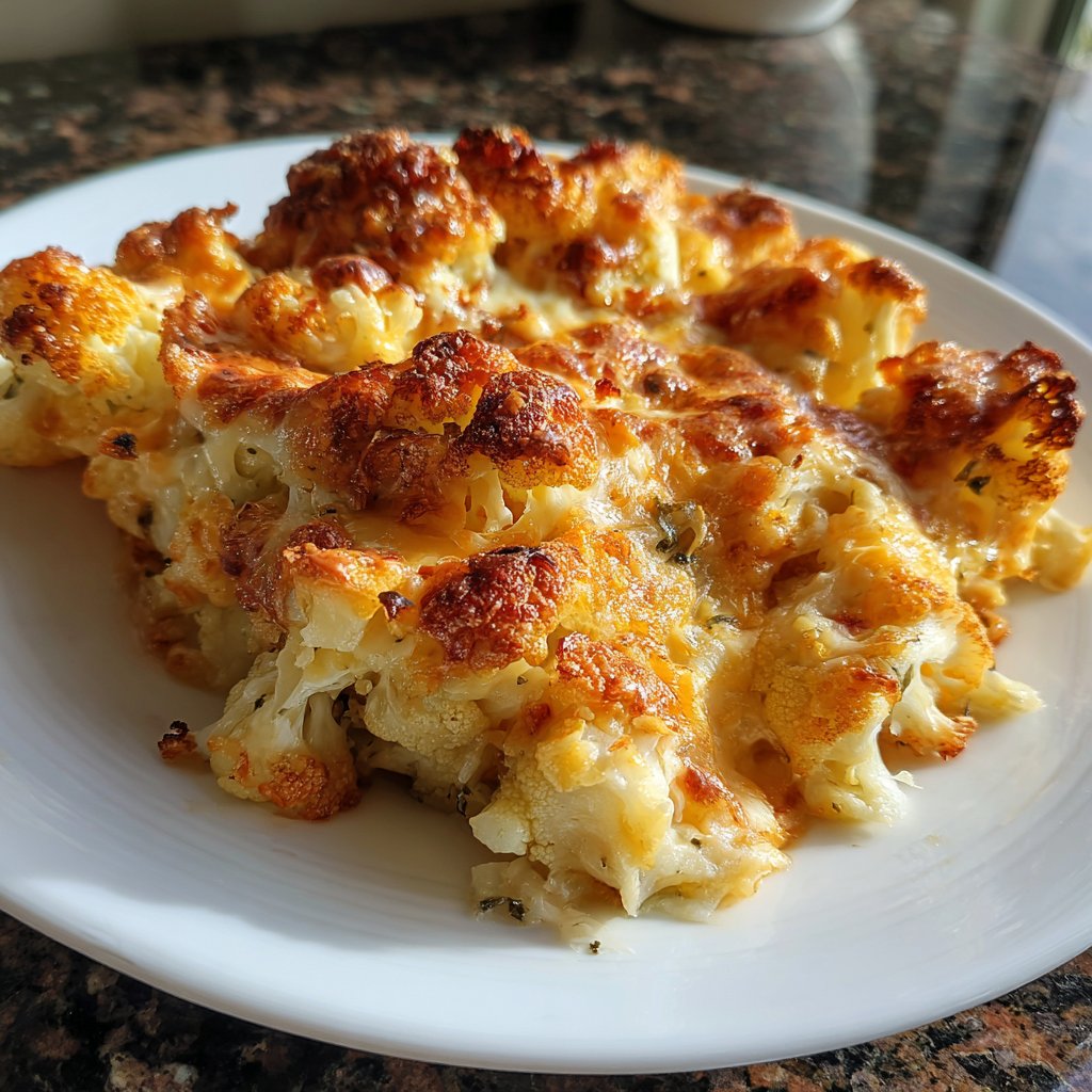 Gemüseauflauf mit Blumenkohl