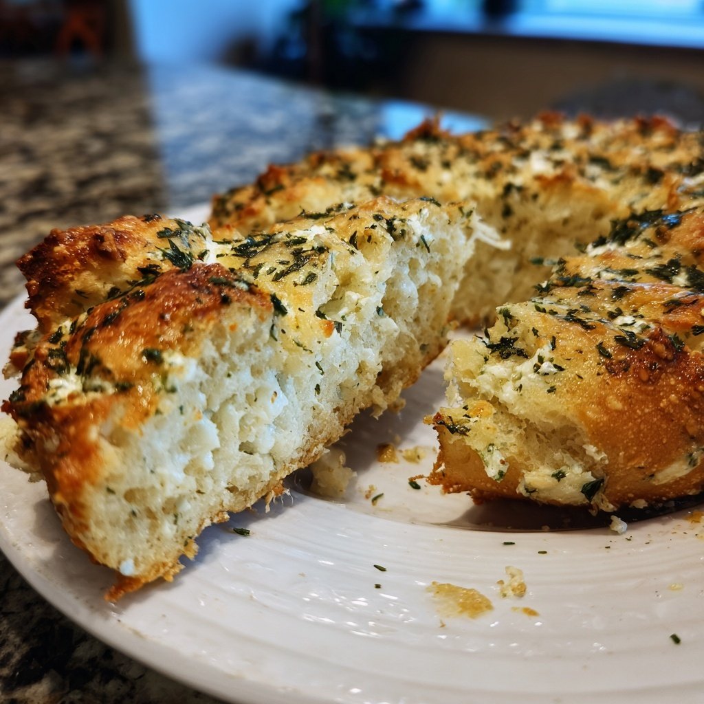 Zupfbrot Mit Kräuterquark