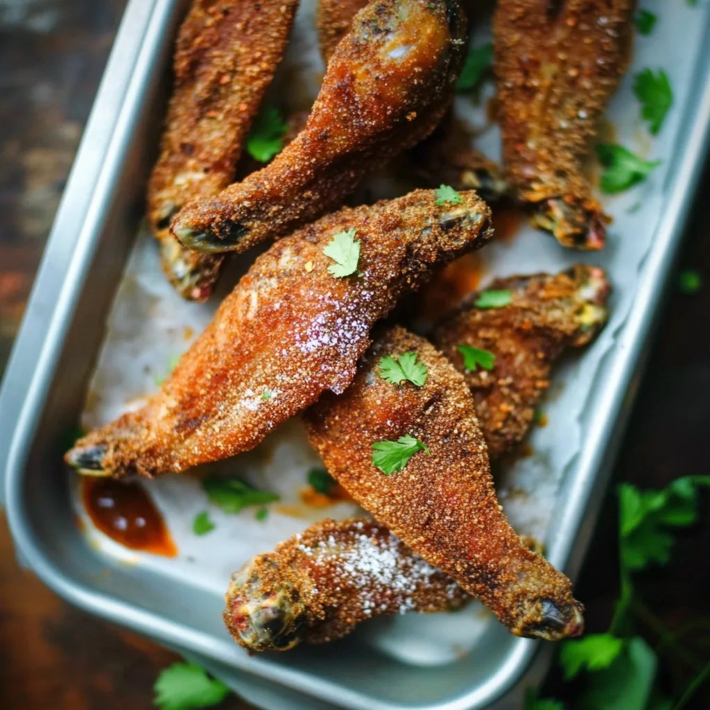 Knusprig gebratenes Hähnchen