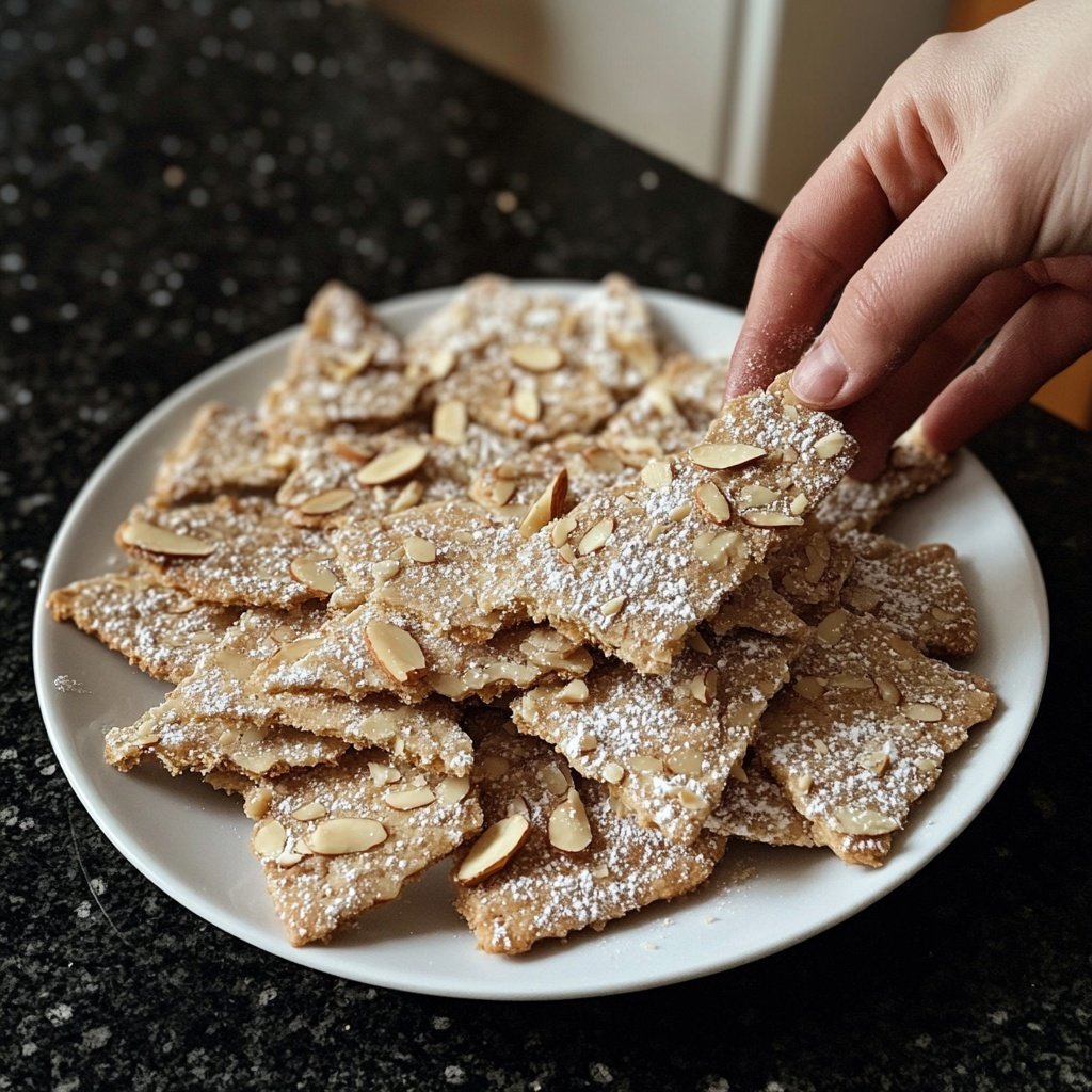 Mandelplätzchen – zart & ohne Zucker