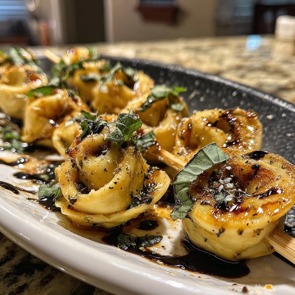 Tortellini Spieße I Fingerfood Idee & Party Snack Rezept