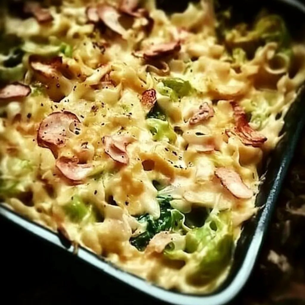 Herzhafter Spätzle-Auflauf