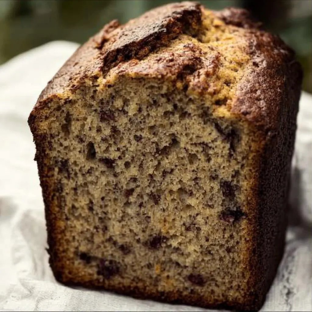Bananenbrot aus einer Schüssel