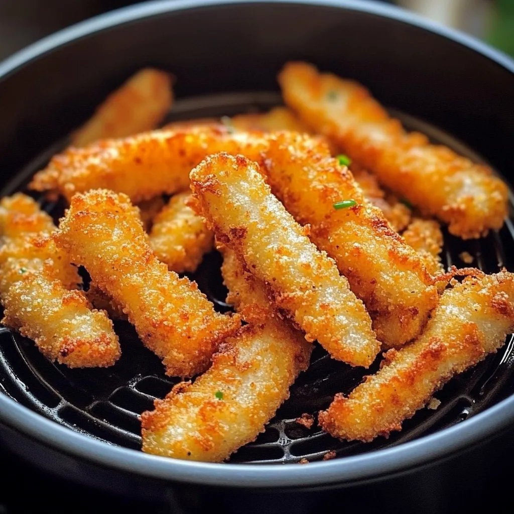 Air Fryer Hähnchenstreifen einfach zubereiten!