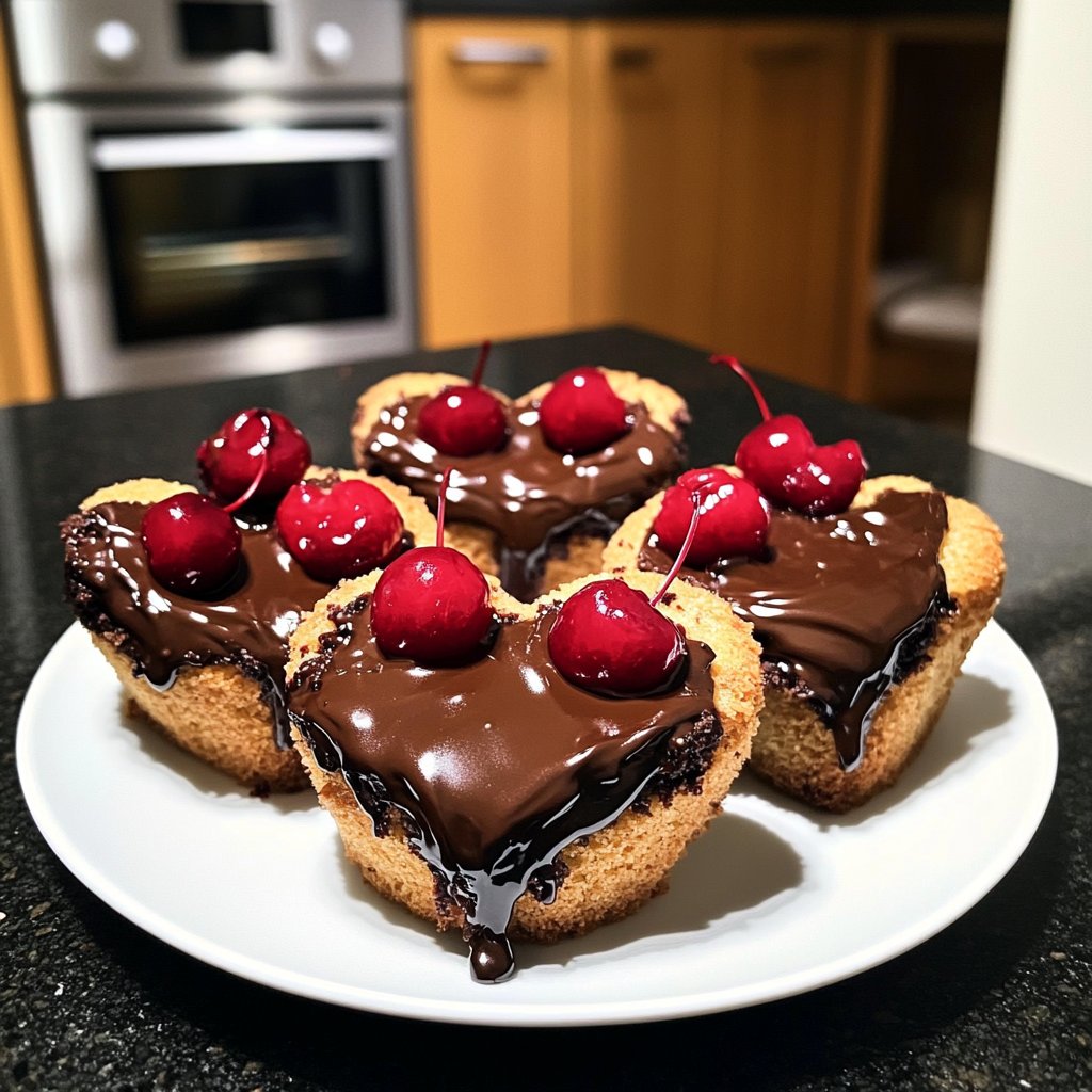 Mini Herz Kuchen Rezept