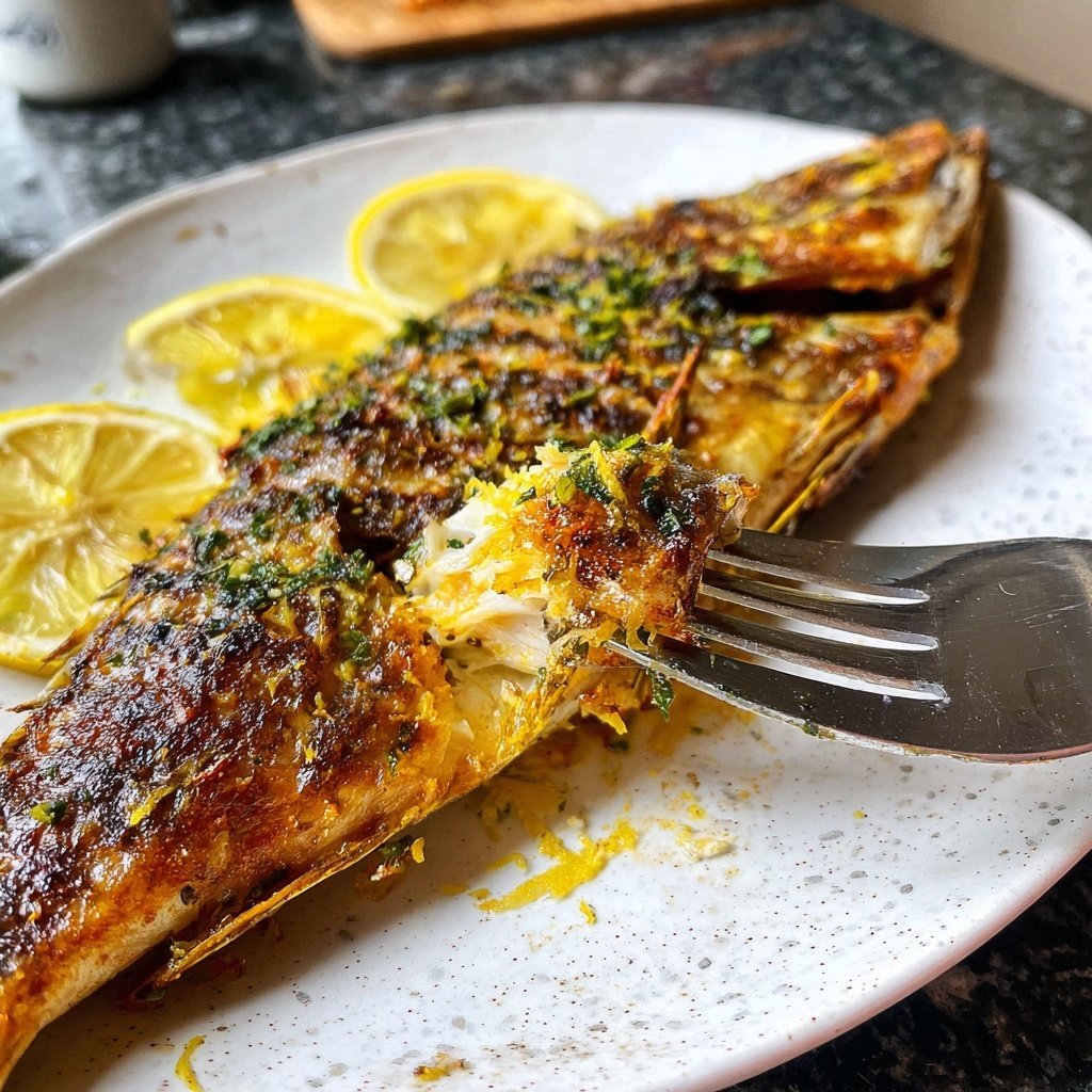 Gesund & Leicht Zitronen-Gegrillter Fisch