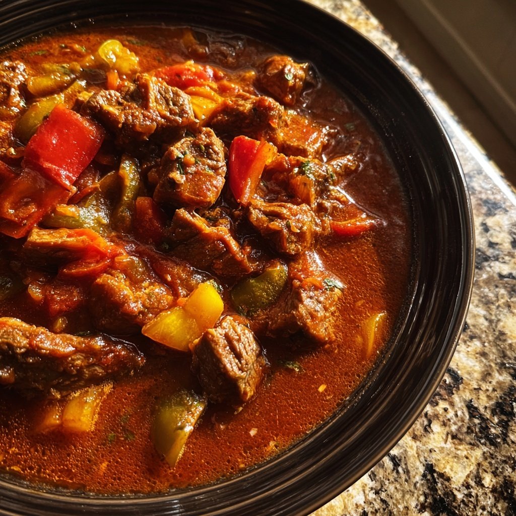 Gulasch Rezept von meiner Oma | Einfaches Rezept für Gulasch