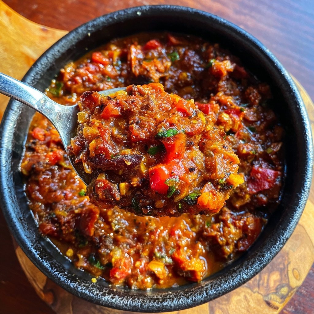 Chili sin Carne mit Tomaten