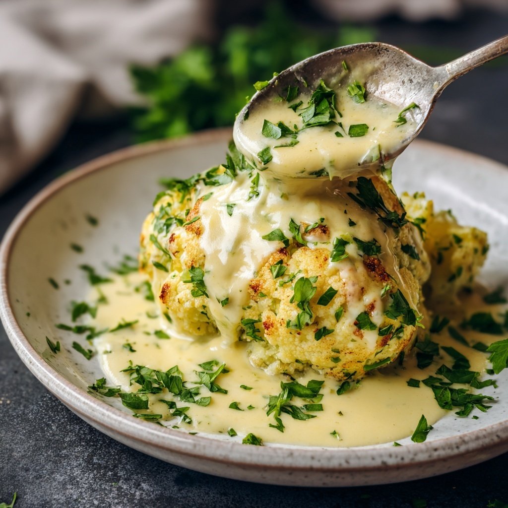 Blumenkohl mit Zitronensauce