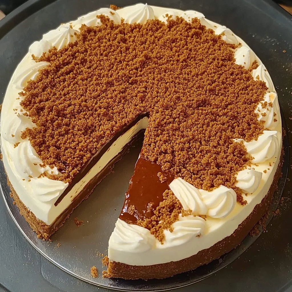 Biscoff-Käsekuchen