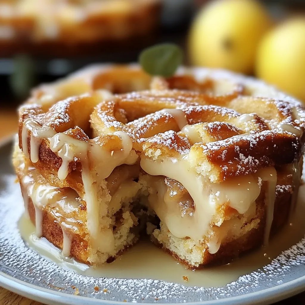 Apfel Zimtschnecken Kuchen