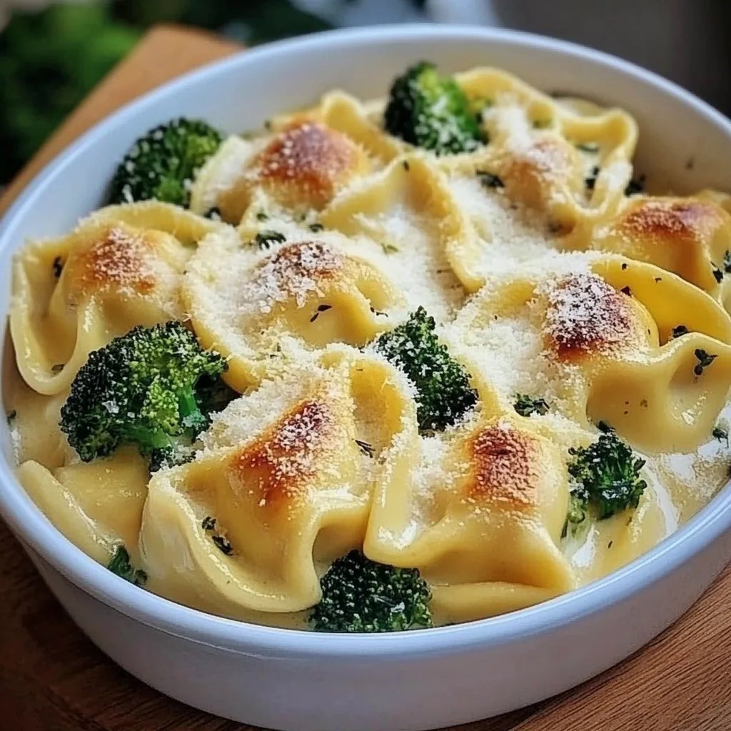Tortellini alla Panna mit Brokkoli