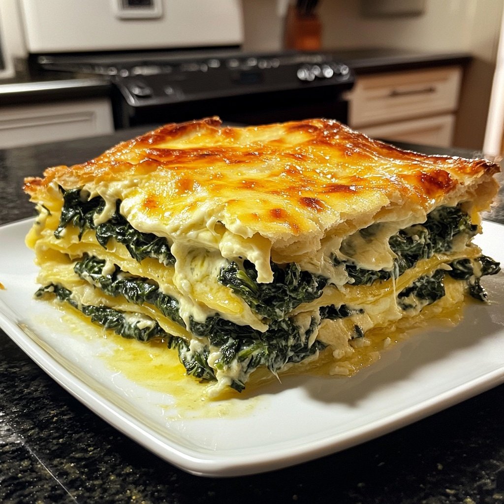 Gemüseauflauf mit Spinat